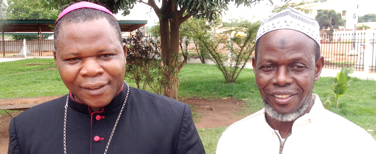 Muslim and Christian leaders are working together for peace in the Central African Republic.