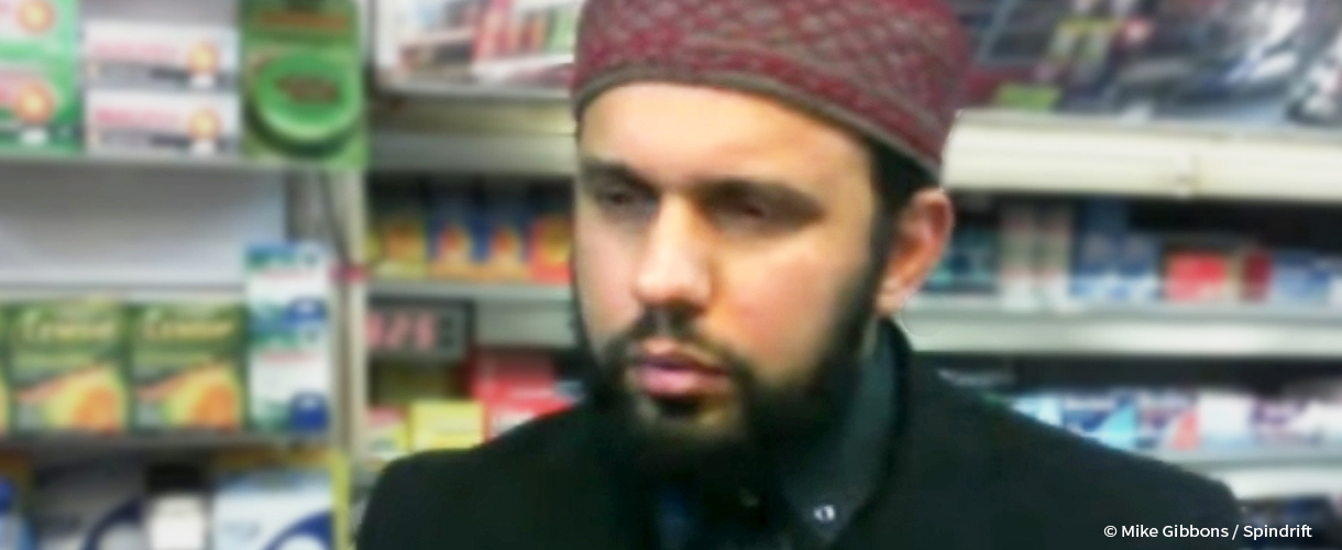 This Amadiyya Muslim shopkeeper was slain in Glasgow.